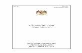 PARLIMEN MALAYSIA DEWAN NEGARA · Akta Dadah Berbahaya (Langkah-langkah Pencegahan Khas) 1985, merupakan satu akta yang membolehkan tindakan penahanan orang-orang yang mempunyai kaitan