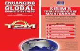 SIRIM STS Sdn Bhd Content/TPM.pdf · distriêute information (TPM activities board, one-point lessons, circle meeting and etc) Establish cleaning, inspecting and lubricating standard
