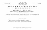 PARLIAMENTARY DEBATES · Volume III No. 46 Friday 3rd March, 1967 PARLIAMENTARY DEBATES DEWAN RA'AYAT (HOUSE OF REPRESENTATIVES) OFFICIAL REPORT THIRD SESSION OF THE SECOND PARLIAMENT