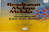 Oleh : Zainal Abidin bin Abdul WahidSulalatus Salatin atau lebih dikenali lagi sebagai Sejarah Melayu, tidak ilmiah dan tidak dapat dipertanggungjawabkan kerana ia dipenuhi oleh mitos