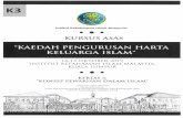  · 2019-10-13 · 1 Kertas kerja 'Konsep Pewarisan Dalam Islam' ini dibentangkan dalam Kursus Asas Kaedah Pengurusan Harta Keluarga Islam anjuran Institiut Kefahaman Islam Malaysia