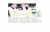 Document4 - Zoo Negara Word - um28.pdfPENGERUSI zoo Negara, Datuk Ismail Hutson menerima replika cek bernilai RM60,OOO daripada Pengarah Urusan Tractors Malaysia, KS. Chong (dua kanan)