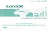 khind.com.mykhind.com.my/i_prod/Blender BL 1012 Instruction Manual.pdf · Adalah disyorkan agar perkakas ini dicuci setiap kali selepas digunakan. I. Matikan Suis dan tanggalkan plug