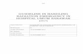 GUIDELINE IN HANDLING RADIATION EMERGENCY …hus.moh.gov.my/bm/wp-content/uploads/2017/12/GUIDELINE...maintenance of electrolyte balance, prevention and treatment of infection, administration