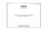 MALAYSIA - Parlimen -edit.pdf · 12. “ Setiausaha Parlimen Kementerian Sains, Teknologi dan Inovasi, Profesor Datuk Dr. Mohd. Ruddin bin Ab. Ghani (Bukit Katil) – UMNO 13. “