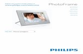 PhotoFrame - Philips · Produk anda direka bentuk dan dikilangkan dengan menggunakan bahan dan komponen yang berkualiti tinggi, yang boleh dikitar semula dan digunakan semula. Apabila