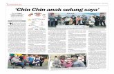 20 NASIONAL ‘Chin Chin anak sulung saya’ · Menteri, Tun Dr Siti Hasmah Mohd Ali dan Presiden KLSCCCI, Tan Sri Ter Leong Yap (empat dari kanan) di Wisma Chinese Chamber, Kuala