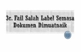 8. FAIL SALAH LABEL SEMASA DOKUMEN DIMUATNAIK · 2018-04-26 · CONTOH 1 –ID 101276-6 : Nama fail .dwg dilabel sebagai fail .108 1 Click Perkara Muncul Jenis Fail Yang Pelik 2.
