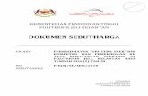 DOKUMEN SEBUTHARGA - Politeknik Jeli KelantanSENARAI SEMAKAN (BEKALAN/PERKHIDMATAN/KERJA) ... ditetapkan bagi bayaran dokumen tender menerusi SPP yang terkini. SYARAT-SYARAT AM Tertakluk