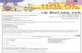Car Boot Sale Flyers Karnival - Universiti Teknologi MARA · Wang Pos atau lain-lain bukti pembayaran ke alamat berikut : Unit Kewangan Zon 17 (KW Perundingan) Pejabat Bendahari Aras