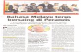 Bahasa Melayu terus bersaing di Perancispsasir.upm.edu.my/27053/1/scan0042.pdfMelayu Indonesia terlebih dulu ketika berusia 20 tahun dan menyambung pengajian di Pusat Kebudayaan Perancis