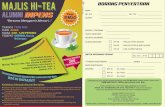 MAJLIS HI-TEA BORANG PENYERTAANinpens.edu.my/v1/downloads/Hi Tea Alumni.pdfMASA 2.00 - 6.00 PETANG TEMPAT INPENS, Kuala Selangor MAJLIS HI-TEAMAJLIS HI-TEA INPENS Hany˜ RM30 “Bersama