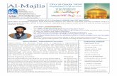 Al -Majlis Qada 1434 - Majlis-e-Ulama-e-Shia Europemajlis.org.uk/wp-content/uploads/2013/09/AL-MAJLIS-09-September.pdf · Amaal Shabe-Jumah and Dua Kumail & Hadith Kisa Darse Ahkaam
