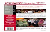 Graduate Times - sgs.upm.edu.my Times - Vol 6.pdf · 5 | Graduate Times, June 2011 Focus ON riting a thesis is a time consuming endeavor. Thesis writing is not only an art but also