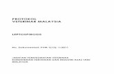 PROTOKOL VETERINAR MALAYSIAintranet.dvs.gov.my/dvs/resources/auto download images/560cae19ace08.pdf · Leptospirosis v Leptospirosis Jabatan Perkhidmatan Veterinar, Malaysia KATA-KATA