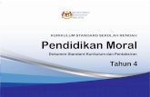 KURIKULUM STANDARD SEKOLAH RENDAH Pendidikan Moral KSSR SEMAKAN 2017 PENDIDIKAN MORAL T… · “Pendidikan di Malaysia adalah suatu usaha berterusan ke arah lebih memperkembangkan