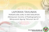 LAPORAN TAHUNAN - msradiographer.orgmsradiographer.org/.../2018/04/LAPORAN-TAHUNAN-47th...LAPORAN TAHUNAN PERSATUAN JURU X-RAY MALAYSIA (Malaysian Society of Radiographers) Mesyuarat