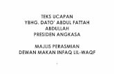 TEKS UCAPAN YBHG. DATO’ ABDUL FATTAH · koperasi Malaysia yang diiktraf Kerajaan untuk mewakili gerakan ini di peringkat Nasional dan . 9 ... (PBB) sebagai agen pembangunan masyarakat