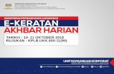 TARIKH : 19- 21 OKTOBER 2019 RUJUKAN : KPLB.UKK.600-11(95) · gai agensi seperti Majlis Amanah Rakyat (MARA), SME Corpora- tion Malaysia, Amanah Ikhtiar Malaysia dan TEKUN," katanya.