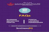 FAQs - Business.gov Documents/BR Guideline and...Awda juga boleh menghantar e-mel pertanyaan ke emel berikut br@memi.gov.bn 7) Q: What if the owner log in using his/her e-Darussalam