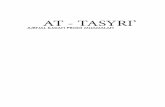 AT - TASYRI’ · 2015-10-24 · ISSN: 2085-2541 Volume VII, No. 1. Februari - Juli 2015 SUSUNAN PENGURUS JURNAL AT-TASYRI’ PENANGGUNG JAWAB Syamsuar REDAKTUR Mukhsinuddin MS PENYUNTING
