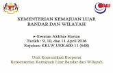 KEMENTERIAN KEMAJUAN LUAR BANDAR DAN WILAYAH · 2016-04-12 · the Klang Valley and it was opened 1954. NST—and the school began collab- orating in 2014„bolding numerous activities
