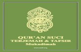 Quran Suci (Terjemah & Tafsir) — Indonesian Translation ...muslim.sh/indonesia/holyquran/quransuci_mukadimah.pdf · layu daripada salinan dan tafsir Qur’an, karangan “Maulwi