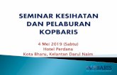 4 Mei 2019 (Sabtu) Hotel Perdana Kota Bharu, Kelantan ...kopbaris.gov.my/wp-content/uploads/2019/07/3rd-Seminar-4-Mei-2019... · 2.30 ptg – Pendaftaran peserta 3.00 ptg – Ucapan