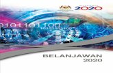 BELANJAWAN 2020 - kabinet.gov.my · Malaysia kekal positif, dengan lebihan akaun semasa bagi 2019 dijangka berjumlah RM43.4 bilion atau 2.9 peratus daripada Pendapatan Negara Kasar