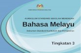 KURIKULUM STANDARD SEKOLAH MENENGAH Bahasa Melayuppdmukah.com/images/.../tingkatan3/DSKP-KSSM-BAHASA-MELAYU-TINGKAT… · Bahasa Melayu Tingkatan 3 Dokumen Standard Kurikulum dan