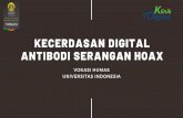unida.ac.id · kecerdasan digital antibodi serangan hoax vokasi humas universitas indonesia jan 2019 7% 13 - 17 years old social media audience profile based on the combined advertising