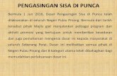 PENGASINGAN SISA DI PUNCAPENGASINGAN SISA DI PUNCA Bermula 1 Jun 2016, Dasar Pengasingan Sisa di Punca telah dilaksanakan di seluruh Negeri Pulau Pinang. Bermula dari tarikh tersebut