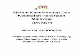a Sistem Keselamatan Dan Kesihatan Pekerjaan Malaysia …mykkpstg.dosh.gov.my/manual/UserManualPembaharuanAGT.pdfPELAKSANAAN TRANSFORMASI PROJEK PEMBANGUNAN SISTEM KESELAMATAN DAN