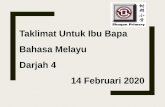 Taklimat Untuk Ibu Bapa Bahasa Melayu Darjah 4 14 Februari 2020 · 2 days ago · Taklimat Untuk Ibu Bapa Bahasa Melayu Darjah 4 14 Februari 2020. ... Lina, rakan Sarah, telah menulis