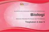 Biologi - tcerfiles.com · 1. Mengukuhkan minat dan kecenderungan dalam Biologi. 2. Membangunkan pengetahuan, kemahiran, nilai dan sikap saintifik dalam biologi melalui penyiasatan