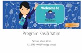 Program Kasih Yatim - Quizly.my · Program Kasih Yatim •Sumbangan 10 akaun / pakej Quizly kepada anak-anak yatim bagi setiap Sekolah di seluruh Malaysia •Tarikh Tutup Pendaftaran:
