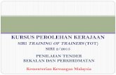 KURSUS PEROLEHAN KERAJAAN - PMSarawakpmsarawak.treasury.gov.my/wp-content/uploads/PENILAIAN-TENDER-1.pdfSlide 5 Bahagian Perolehan Kerajaan, Perbendaharaan Malaysia BUKU GARIS PANDUAN