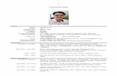 My CV (8 April) · 2015-04-15 · 1990 – 1995 : Sekolah Rendah Jenis Kebangsaan (C) Kebun Bahru, 85200 Segamat, Johor. Work ... Ultrafiltration copolymer membranes for rubber processing