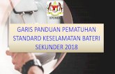 GARIS PANDUAN PEMATUHAN STANDARD ......peruncitan semua jenis bateri sekunder dalam Malaysia (“Pemilik Produk”) digalakkan dan disyorkan untuk mematuhi Garis Panduan ini This presentation