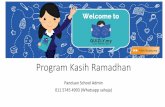 Program Kasih Ramadhan · 2018-05-15 · Program Kasih Ramadhan •Sumbangan 20 akaun / pakej Quizly kepada pelajar-pelajar yang kurang bernasib baik bagi setiap Sekolah di seluruh