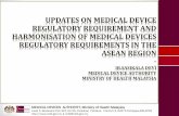 UPDATES ON MEDICAL DEVICE REGULATORY REQUIREMENT … · 2018-02-12 · pihak berkuasa peranti perubatan kementerian kesihatan malaysia 1 updates on medical device regulatory requirement