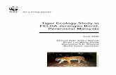 Tiger Ecology Study in FELDA Jerangau Barat, Peninsular ...repository.wwf.org.my/technical_reports/t/tigerecologystudyinfeldajerangaubarat...kajian memantau harimau di kawasan berkenaan