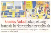 Genius Aulad buka peluang - Universiti Putra Malaysiapsasir.upm.edu.my/id/eprint/20335/1/scan0053.pdf · 2013-05-27 · Berikutan itu. perniagaan pendiclikan awal kanak-kanak yang