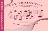 Ear Training 1...pembelajaran tata teknik pentas yang diterapkan pada kerja penataan suara, cahaya, rias busana dan panggung. 2.3 Menghayati pentingnya kepedulian terhadap kebersihan
