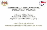 Unit Komunikasi Korporat Kementerian Kemajuan Luar Bandar ... · masyarakat kampung," ujarnya. ... Pahang semalam. Utusan MALAYSIA . Ahad 18 Disember 2016 Sinar Harian 9 NASIONAL