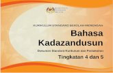 KSSM BAHASA KADAZANDUSUN TINGKATAN 3€¦ · Bahasa Kadazandusun Kadazandusun Tingkatan 4 dan 5 Bahagian Pembangunan Kurikulum SEPTEMBER 2018