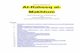 Makhtum - gokimhock.files.wordpress.com · perkahwinan baginda dengan khadijah (r.a) 12. pembinaan semula kaabah dan permasalahan al-tahkim ... rasulullah memohon doa restu kepada