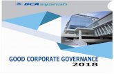 Laporan Pelaksanaan GCG Tahun 2018 - bcasyariah.co.id · memberikan keunggulan kompetitif dalam menghadapi persaingan sehingga pada akhirnya akan tercipta suatu nilai tambah bagi