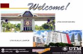 UTM JOHOR BAHRU · ± Offered at UTM Johor Bahru campus & City Campus (selected prog.) during normal working hours ± Student may enroll as full-time or part-time Special Programme