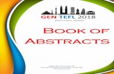 Kuala Lumpur, Malaysia Book of Abstracts · 2018-05-16 · 3rd GEN TEFL International Conference Pa ge 2 3rd GEN TEFL International Conference “ELT Policies and Practices” Novotel